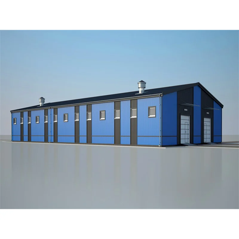 Tanzania Project Prefab Steel Structure Buildings, Heavy Steel Frame Structure Warehouse / Workshop