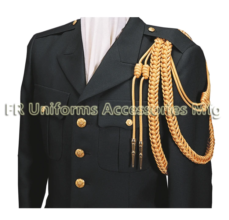 Bullion Wire Officers Aiguillette Ceremonial Dress General Officer's ...