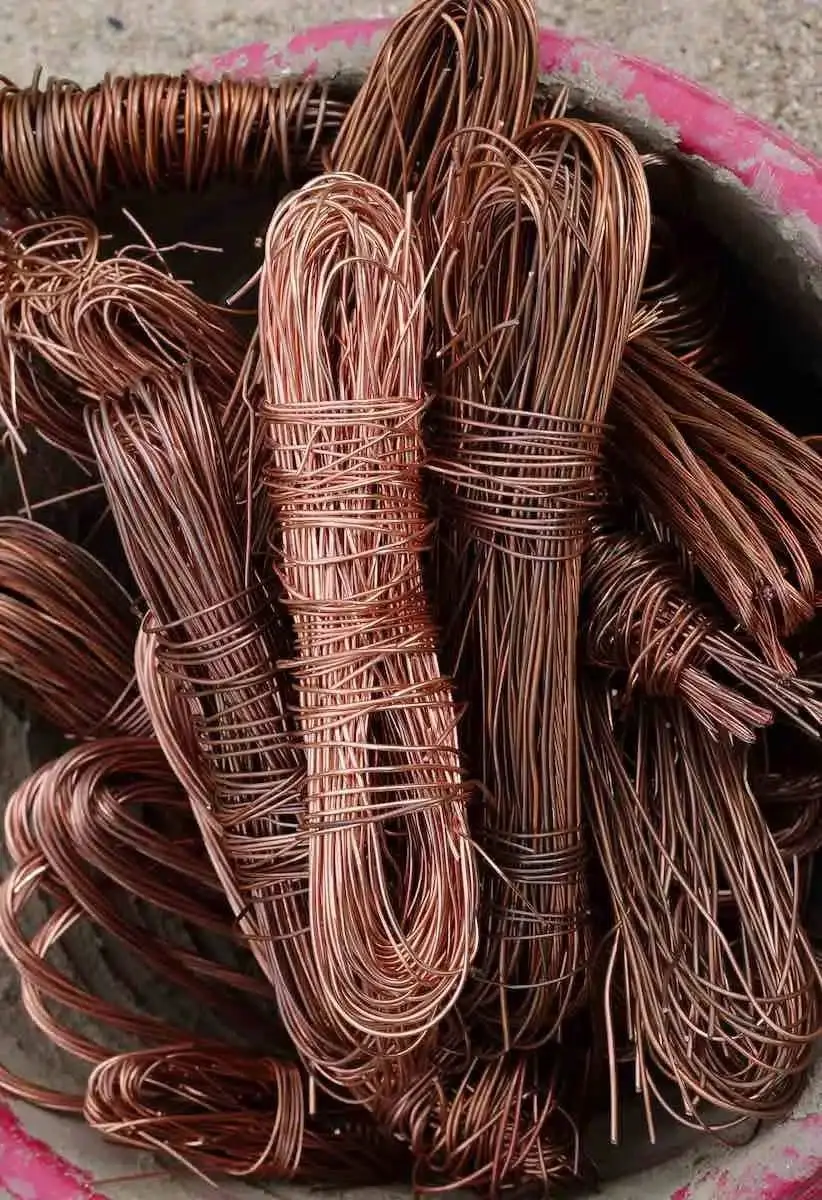 Natural  Copper Wire Scrap High Purity Top Grade Metal From Austria