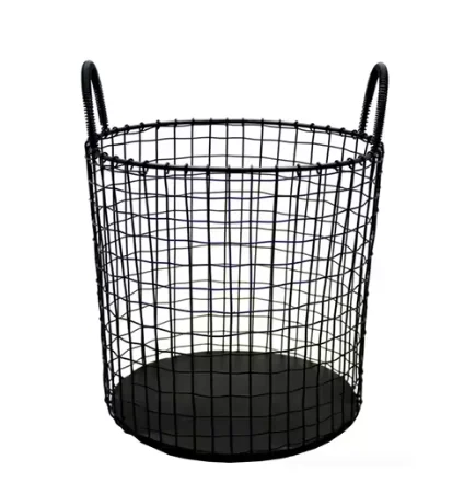 Популярная корзина для хранения металлическая ручной работы по разумной цене Высококачественная индивидуальная фруктов или домашнего