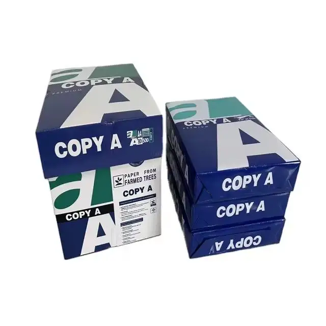 Double a A4 Copy Paper A4 70/75/80 GSM Ready to Ship 100% Woold Pulp 80gsm A4 Paper 80gsm 75gsm 70gsm 80g