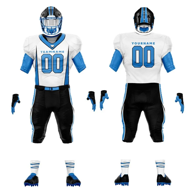 Comfortable American Youth Football Uniforms