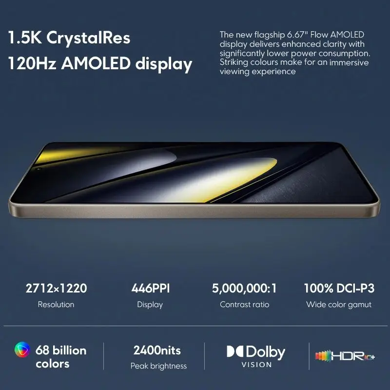 Newest POCO F6 5G Smartphone with Snapdragon 8s Gen 3, 6.67