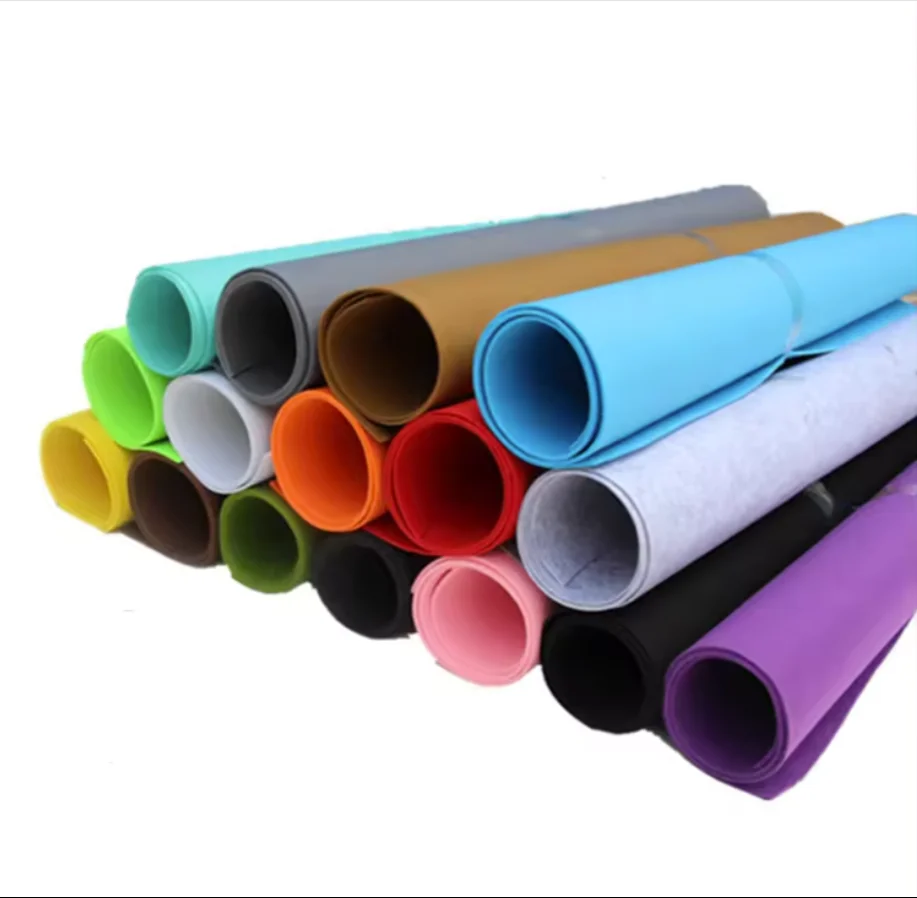 Biodegradable Elastic Moving Blanket Polyester Needle Punched Nonwoven Fruit Cover Soft Felt Fabric