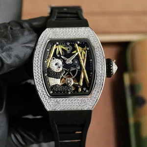 New High-quality Diamond-set Fashion Trend Sports Men's Mechanical Watch Classicluminous Waterproof Automatic Luxury Brand Watch