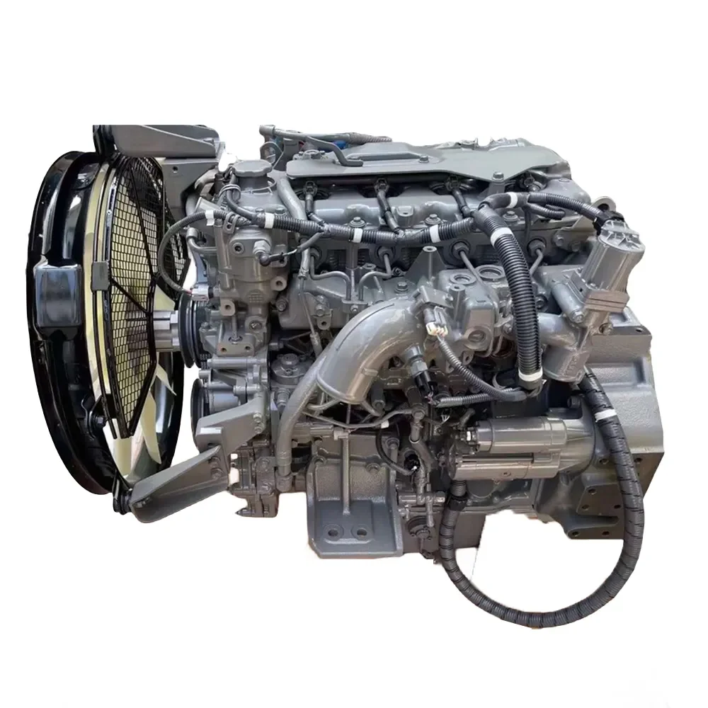 4 Cylinder Diesel Engine 4jb1 4jb1t Series For Truck Pick Up Used Engine Assembly 4HK1 for Isuzu 5.19L Diesel Truck Engine