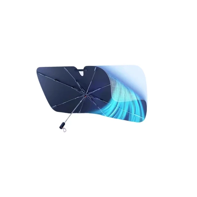 Custom Foldable UV Proof Heat Protection Universal Various Size Car Window Sunshades Umbrella for Trucks