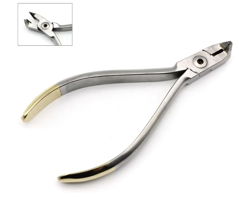 CE ISO Certified Orthodontic Cutter Tooth Pulling Kit Manual Dental Distal End Cut Plier Soft Wire Surgical Instrument Tool