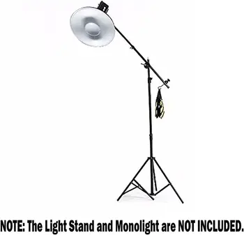 Godox 16.5inch/42cm White Beauty Dish Bowens Mount Reflector W/White Diffuser, Light Modifier for Bowens Mount Studio Strobe detail image