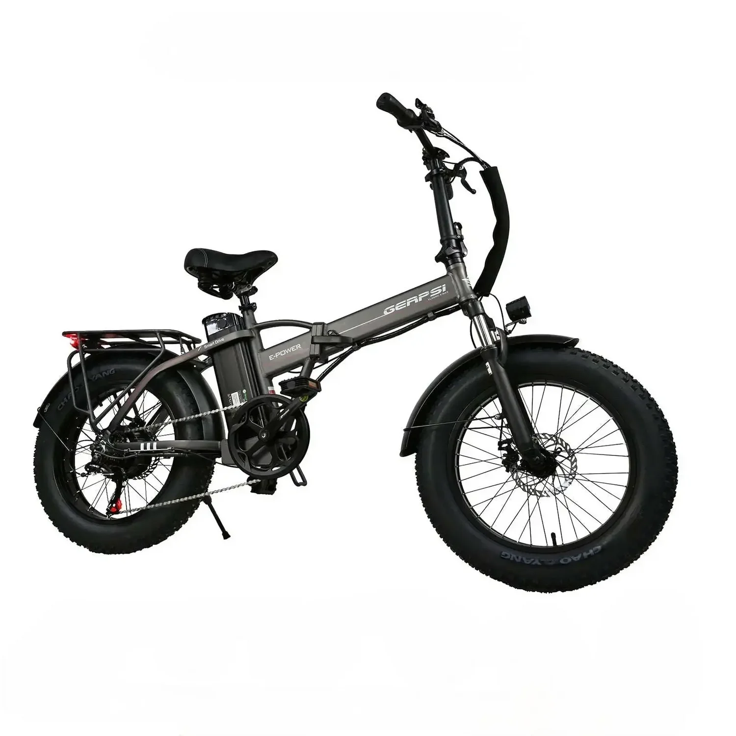 BAOLUJIE DZ2002 20-Fold City Electric Bike with 500W Motor 48V 13Ah Lithium Battery Fat Tire Electric Bike with Rear Hub Motor