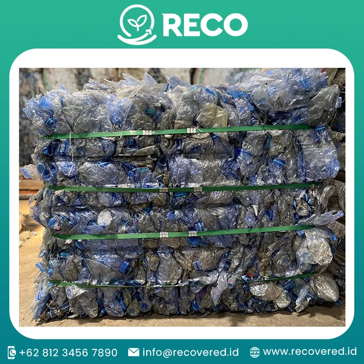 Industrial Waste Recycled Plastic Pellets Pet Bales Used For Plastic