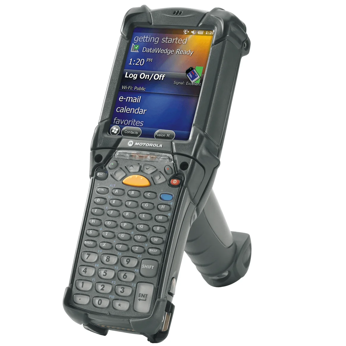 Hot Selling MC9190-G Handheld Computer PDA Win CE 6.0 Gun Version Rugged Barcode Scanner for Industrial Data Collection Used