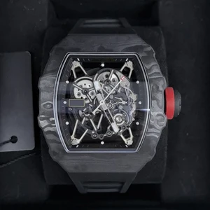 New High-quality Business-style Sporty Unique Trendy Men's Mechanical Watch Automatic Winding Luxury Waterproof Tourbillon Watch