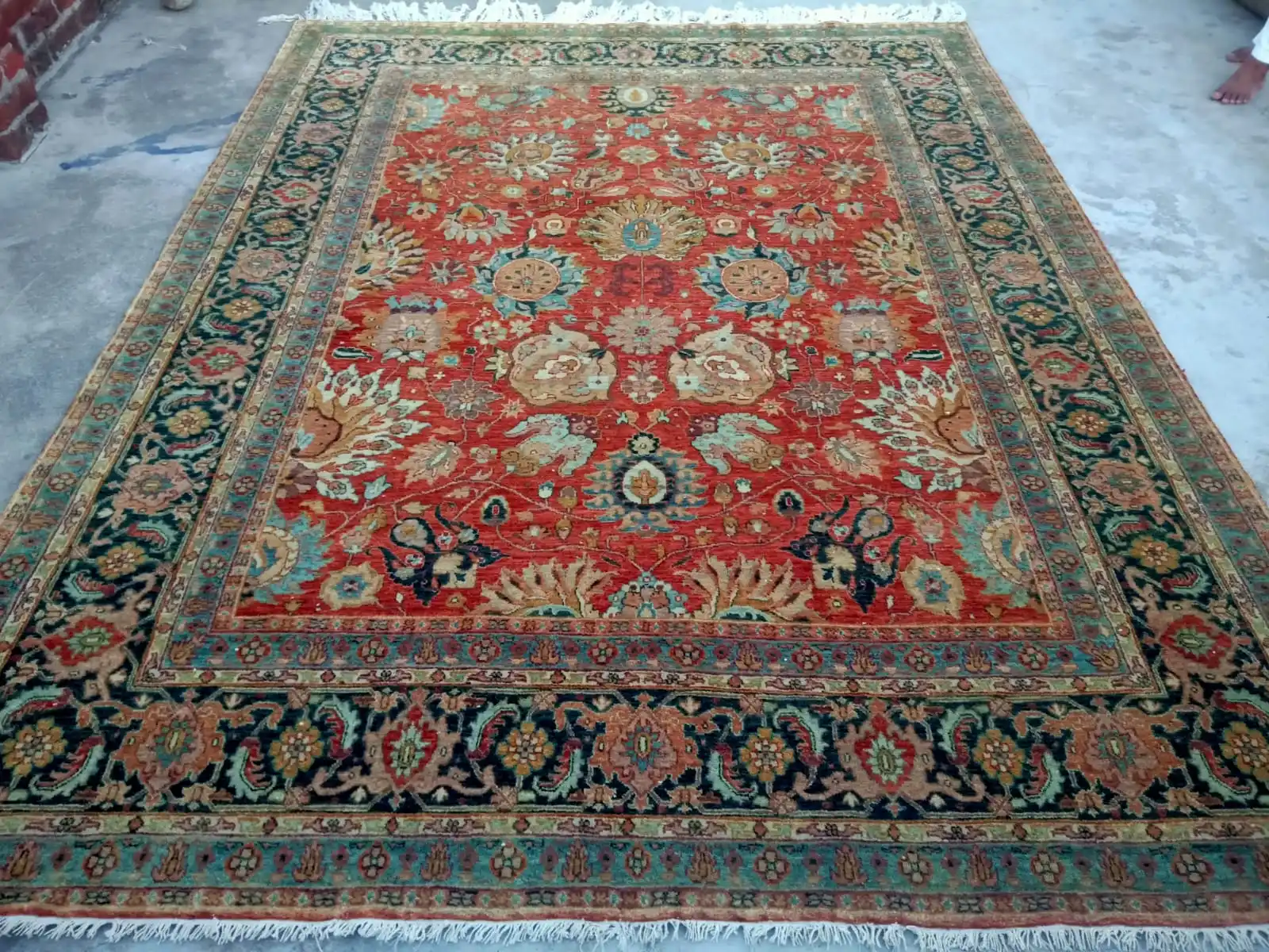 Best Selling Persian Hand Knotted Wool Rugs High Quality Carpet From