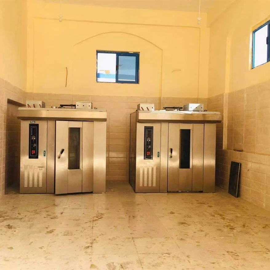 Precio Hornos Rotatorio-electricos De 10 8 32 Charolas Para Panaderia Pan Industrial a Gas Comercial  Panaderos En Usa Italianos