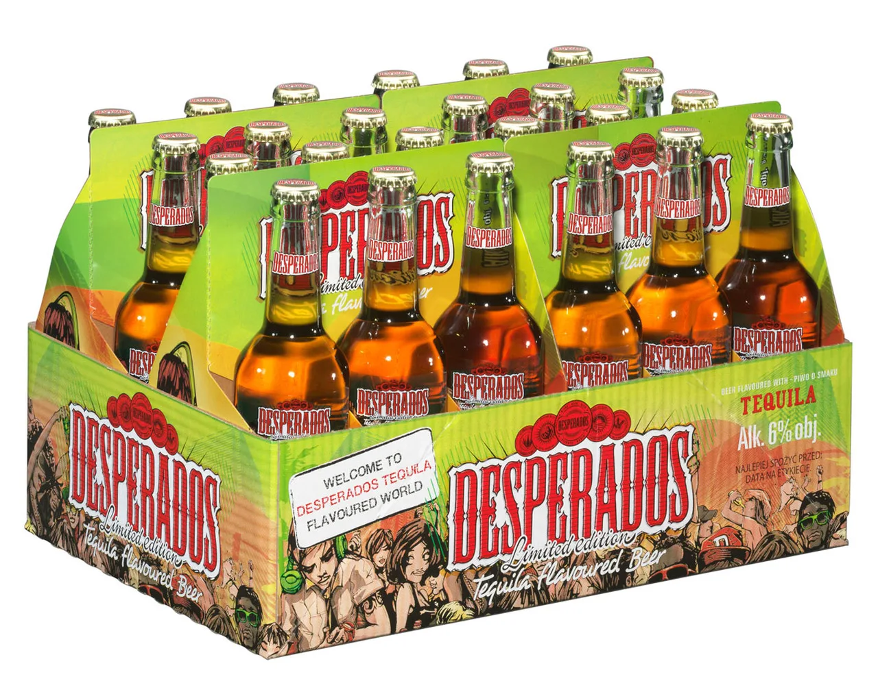 Fresh Production Desperado Beer 330ml / 355ml Available For Export