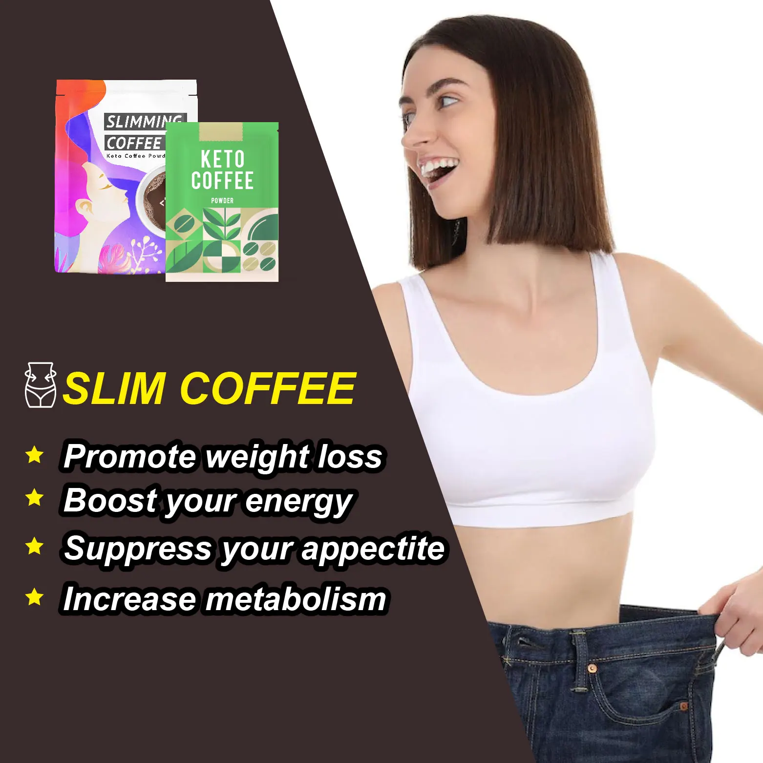 Смесь Кофе,Натуральный Крем Для Похудения Keto,Растворимый Кофе - Buy  Weight Diet Keto Bulletproof Coffee Latte Coffee Slimming,Coffee On The Go  For ...