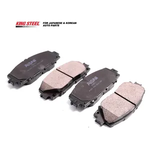 Car Parts Front Semi Metallic Break Pad Auto Brake Pad for TOYOTA YARIS Pastillas De Freno Para Carros 04465-52260 D2252