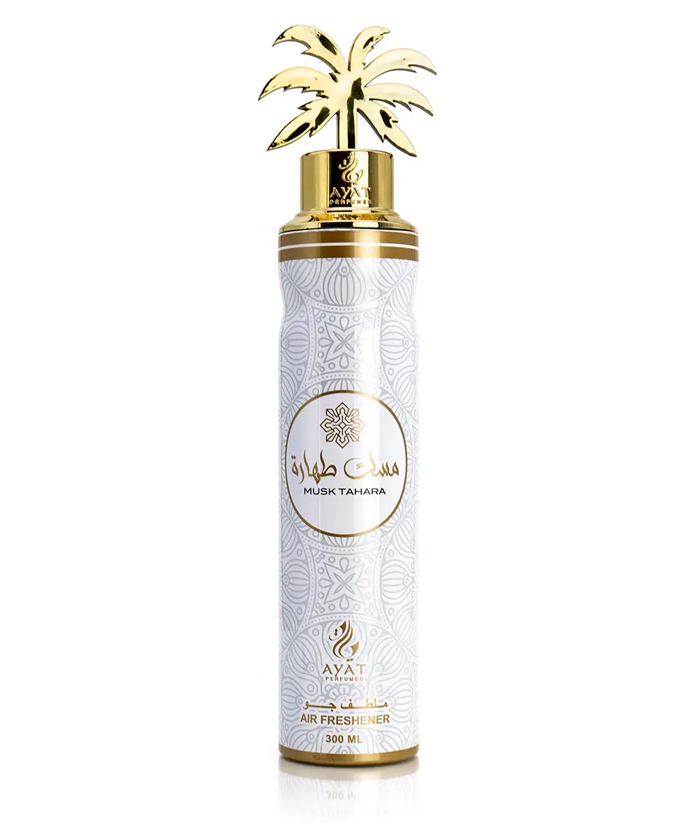 Air Freshener MUSK TAHARA 300ml by Ayat Perfumes Air Room Spray Perfume Oriental Scent for Home Use