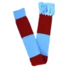 Claret/Sky blue