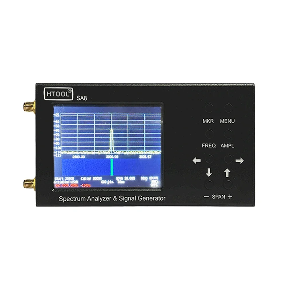 TinySA Htool SA8 Portable Spectrum Analyzer 35MHz-6.2GHz