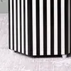 Black and white
