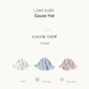 Light Gauze Hat-White