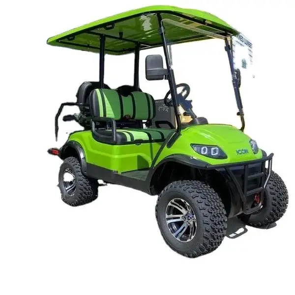 High Performance 72 Volt Golf Cart Golf Cart Street Legal 4 Seater Golf ...