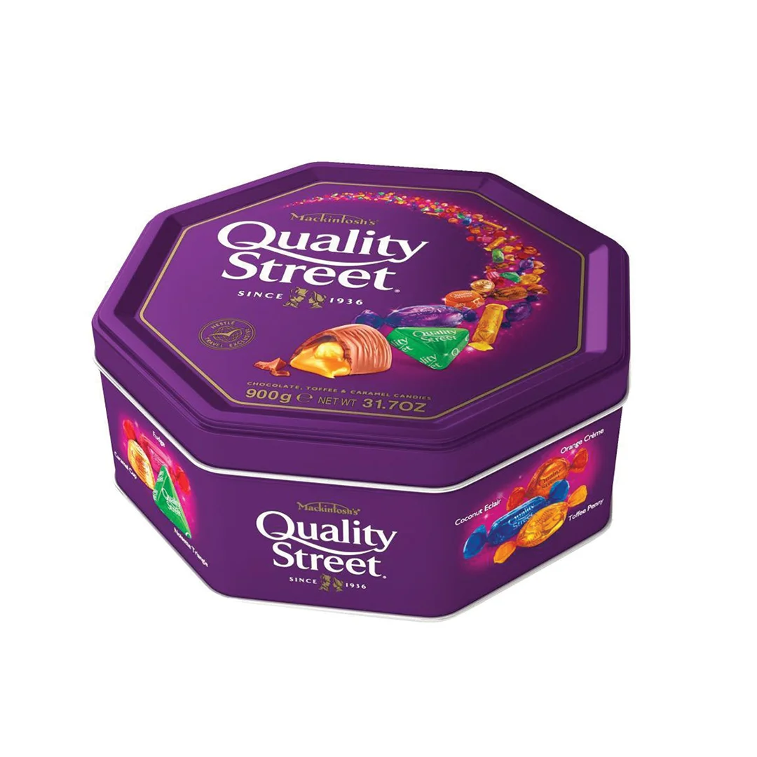 High Quality Quality Street Chocolates And Toffees In Tin / Jar For ...