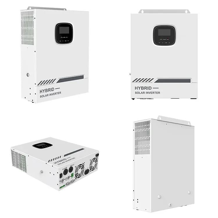48v 5500w Hybrid off grid Solar inverters Pure Sine Wave MPPT with ...