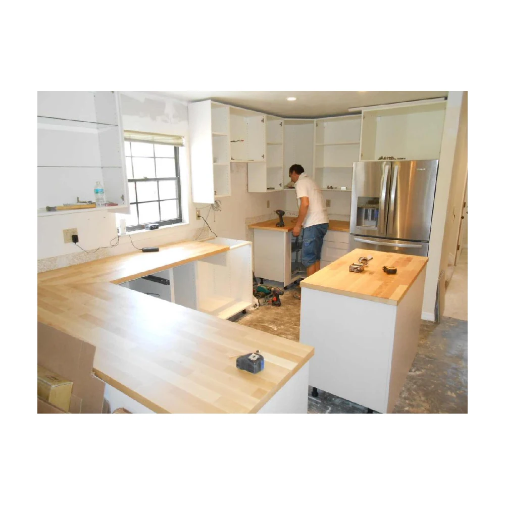 Modern Italian White High Glossy Lacquer Wooden Kitchen For