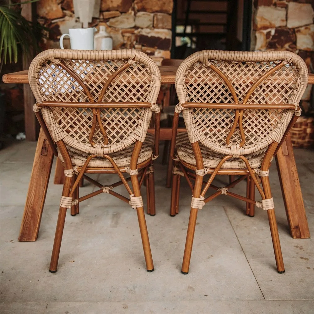 Dreamhouse Natural Rattan Single Sofa Chair Living Room Balcony Patio Indoor Garden Leisure ...