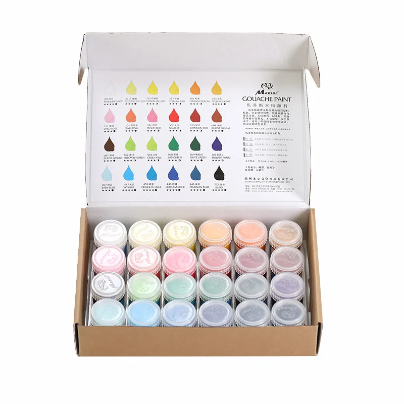 The Perfect Set of Gouache Paints for Artists – MELLOW DAYS