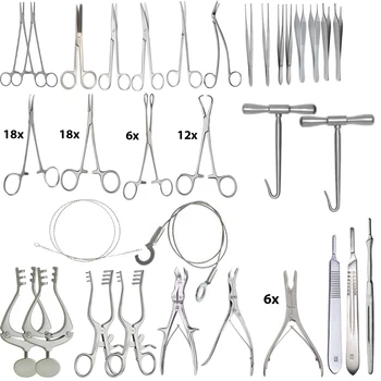 Basic Craniotomy Instrument Set Of 40 Pieces Premium Quality Surgical 