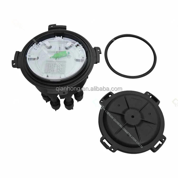 Fiber Optic Splice Closure With Splitters Outdoor Aerial Dome Fiber ...