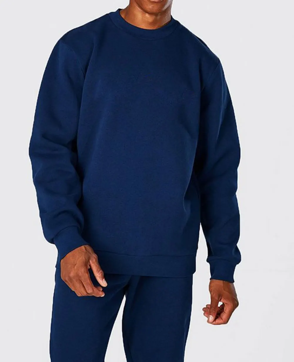 100 Cotton Men Tracksuit Custom Jogger Set Private Label Blank Jogging