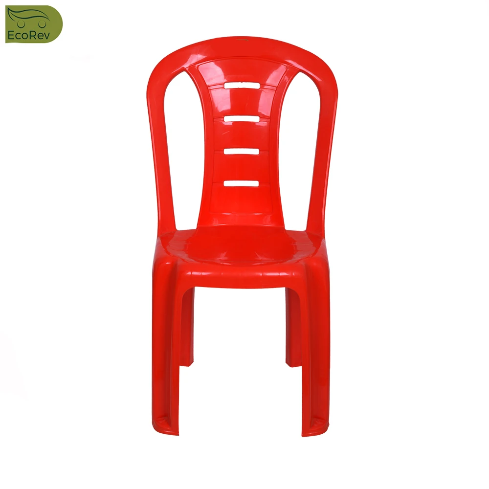 Plastic Furniture Slotted Chair Without Arms For Multipurpose Available