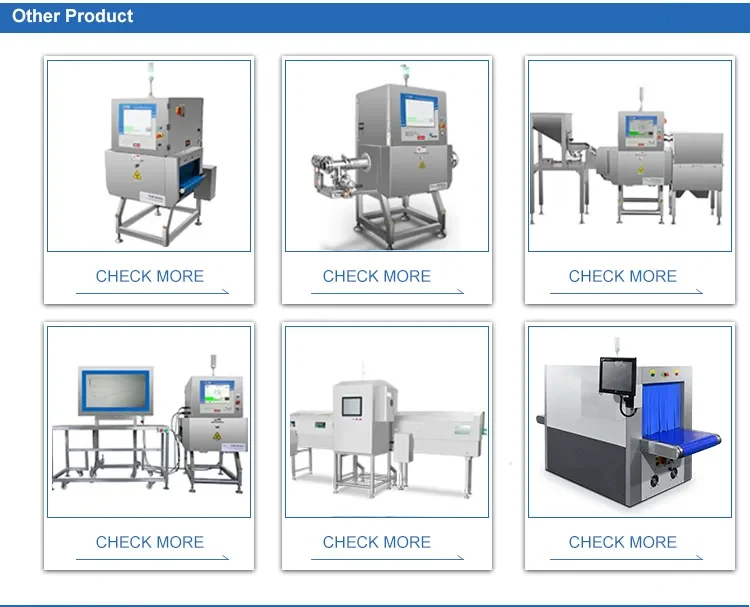 High End Digital X Ray Inspection Machine X-Ray Tube Industrial Food Inspection System for Bulk Goods