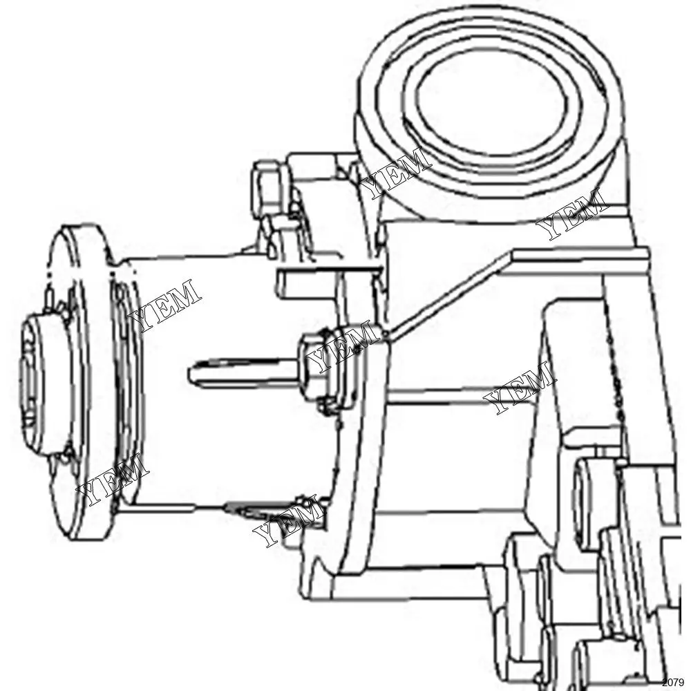 Wholesale Aftermarket Pump Gp-Wate 559-6643 5596643 Industrial Engine Parts