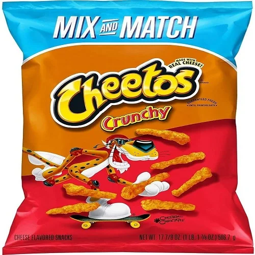 Cheetos Crunchy Cheese Flavored Snack Chips - Buy Cheetos Crunchy ...