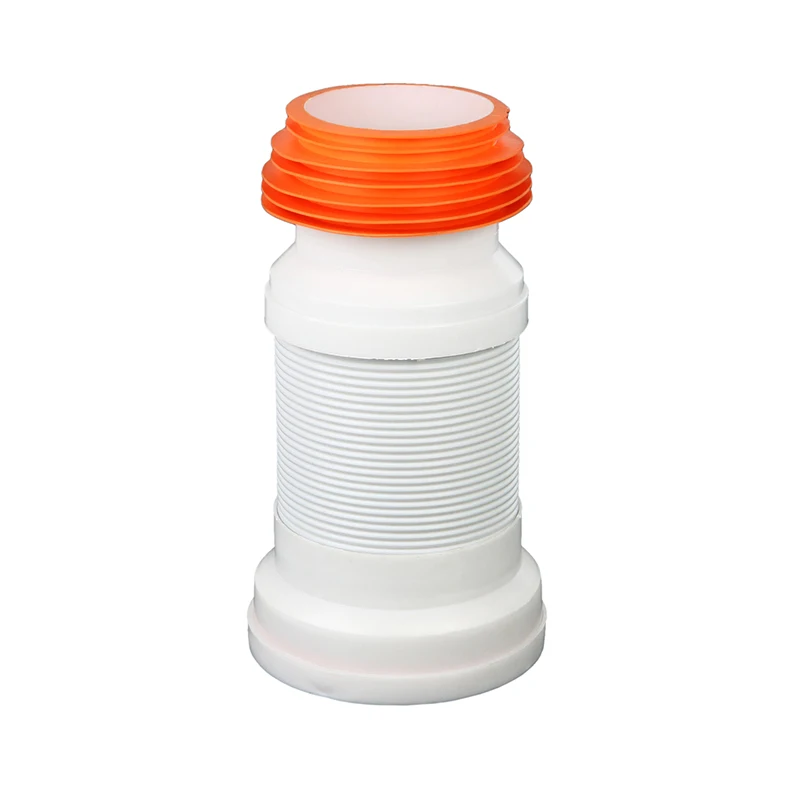 Plastic Modified 50cm-58cm PVC Sink Drainer Hose Tube Bathroom Fittings Flexible Waste Pipe