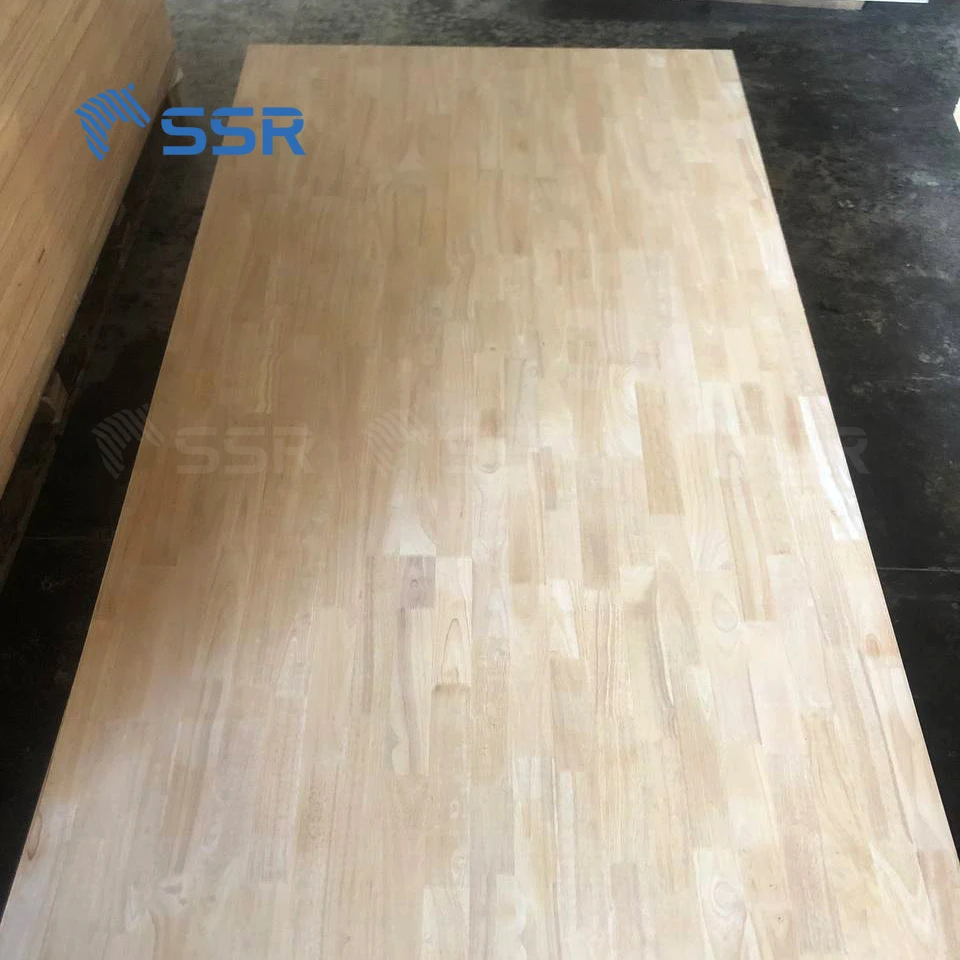 Ssr Vina Rubber Wood Finger Joint Board 2440x1220 Mm Rubberwood Finger Joint Board Laminated 1740