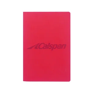 Custom Logo Printing A5/A6 Student Notebook with Sewn Binding and Soft Paper Cover 40 Sheet Inner Pages for School Promotions