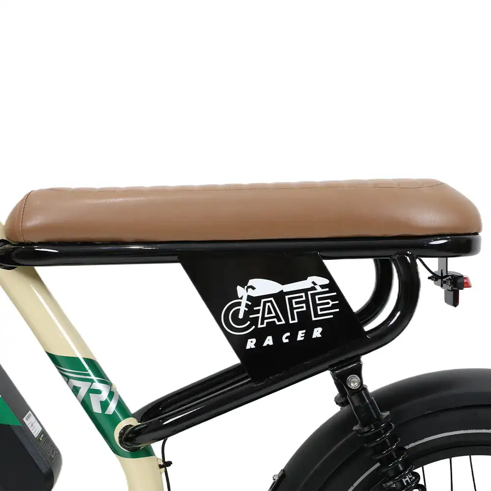 Onesport W66 Moto-Style E-Bike Steel body frame Multifunctional LCD screen 7-speed transmission Shock-absorbing front fork