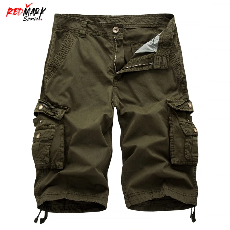 Cotton Cargo Shorts Men 2023 Summer Men Shorts Male Casual Streetwear ...