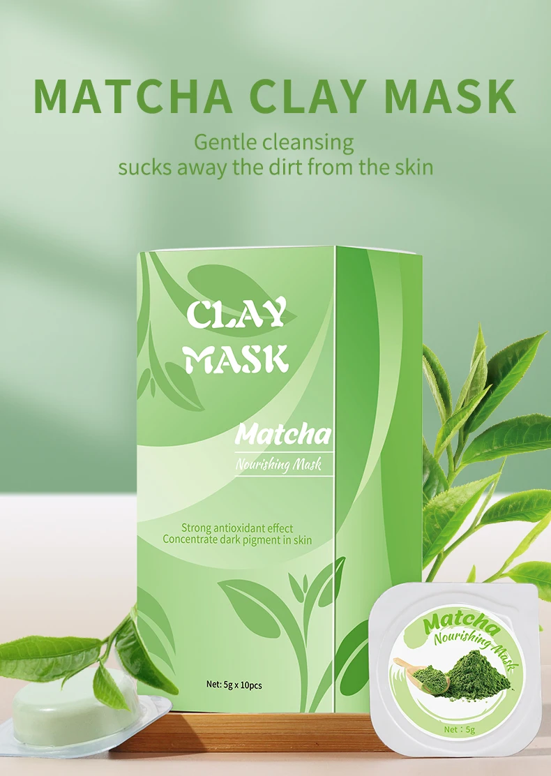 Wholesale Remove Blackhead Facial Clay Mud Solid Oil Control Deep