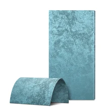 Premium-quality Lapis Lazuli Gilt Flexible Tile 6mm Fiber Cement Board Wall Decoration MCM Clay Tiles 3d Flexible Brick
