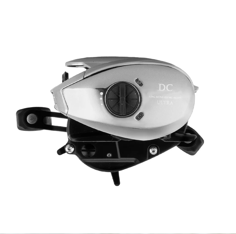 Zero Backlash Display DC Baitcasting Reel With Magnetic Brake Magnesium  Alloy Body for Saltwater Baitcasting Reel