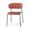 Anthracite Frame - Terracotta Velvet