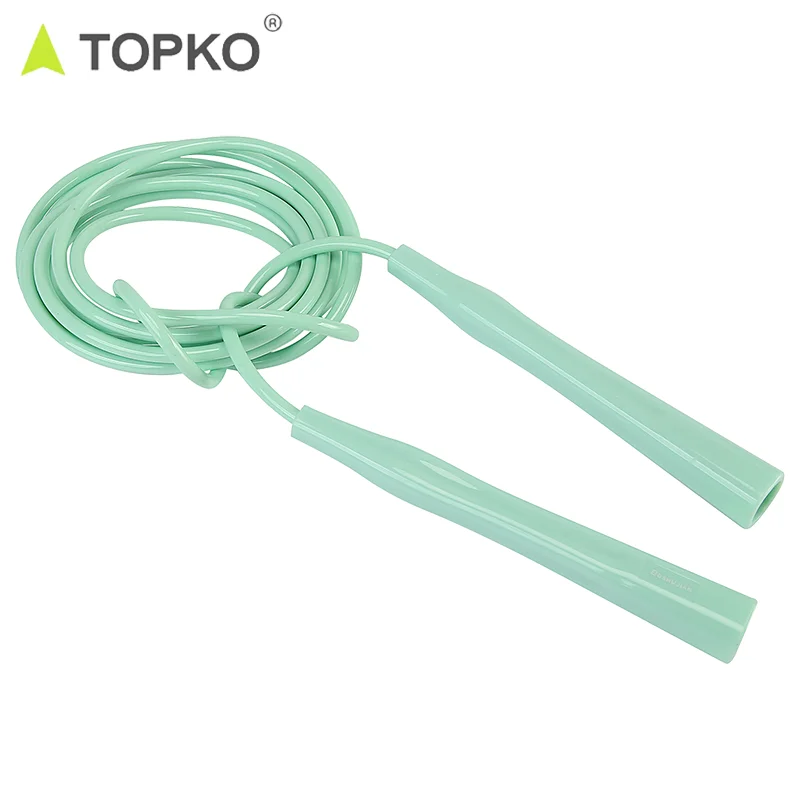 TOPKO Stocked Sports Jump Rope - High Quality Weighted PVC